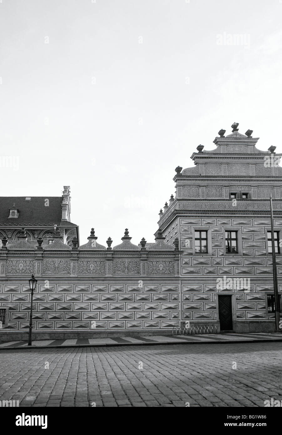 World Travel. Le palais Schwarzenberg Palais à Prague dans l'ancienne ville de Prague en République tchèque, en Europe de l'Est. Culture Histoire Banque D'Images