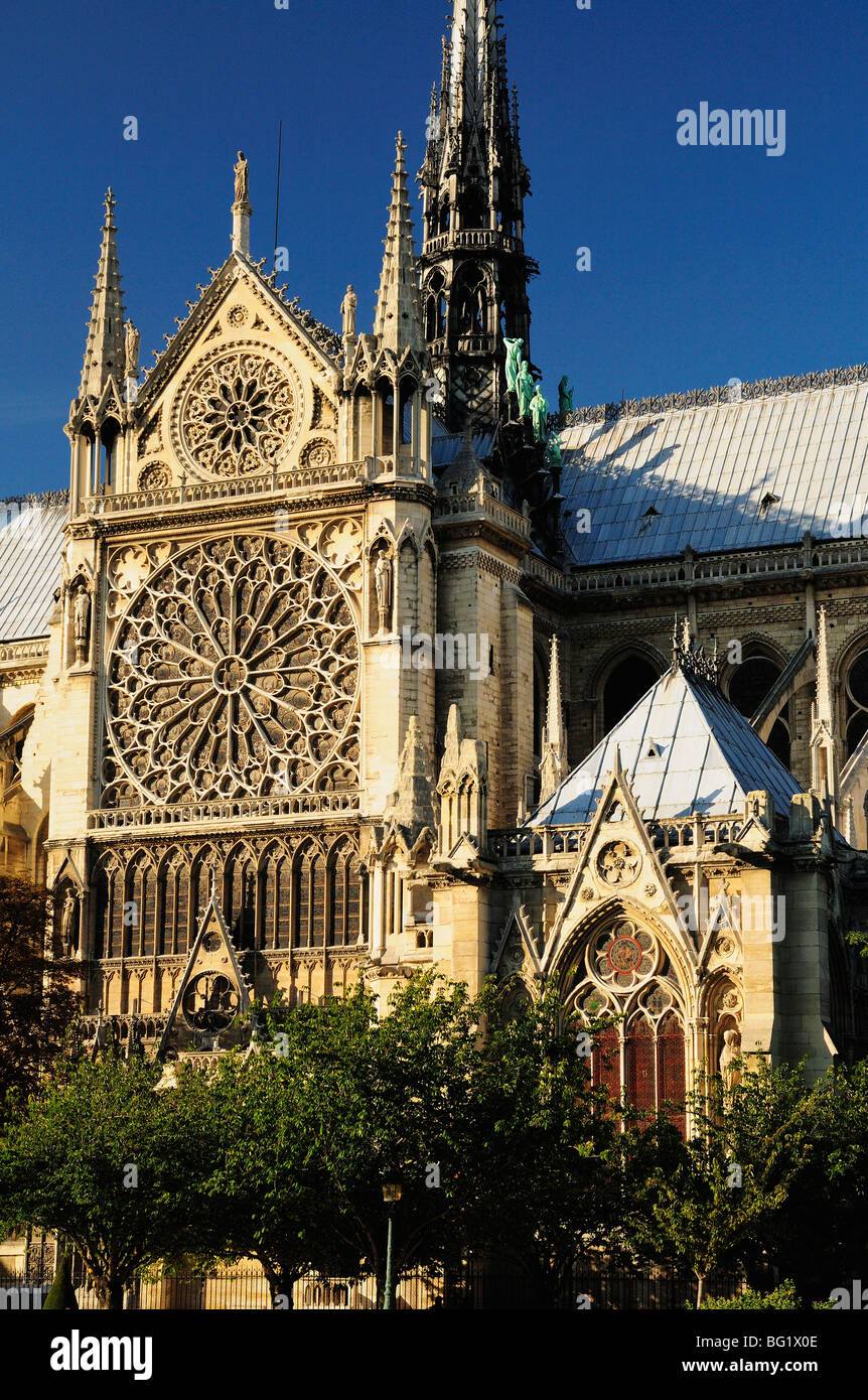 Notre-Dame, Paris, France, Europe Banque D'Images