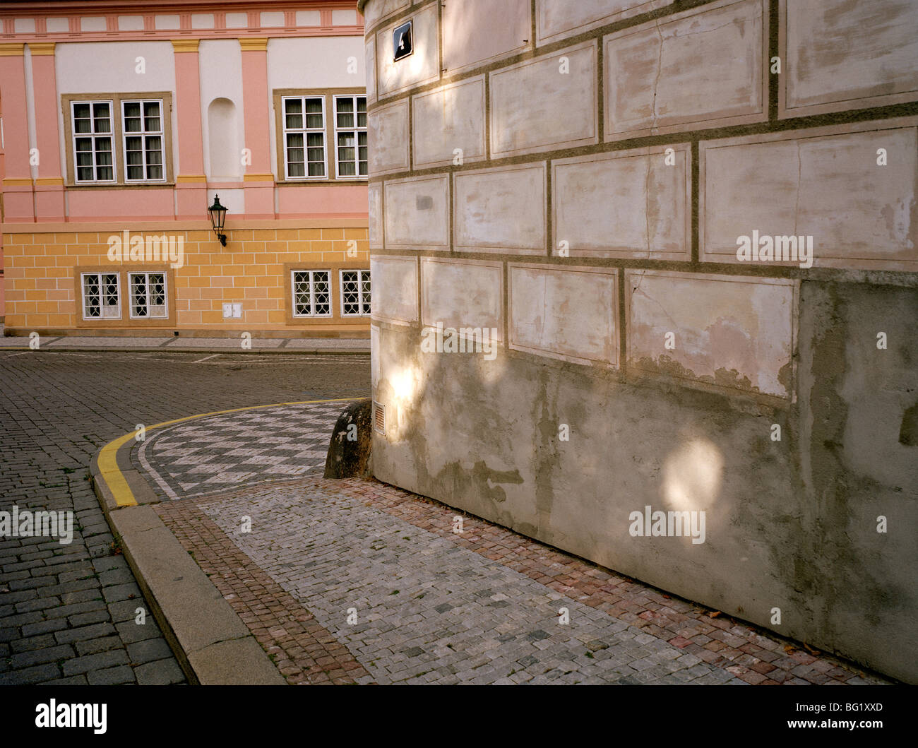 World Travel. La zone de Hradcany de l'ancienne ville de Prague en République tchèque, en Europe de l'Est. Culture Histoire Voyageur Wanderlust Banque D'Images