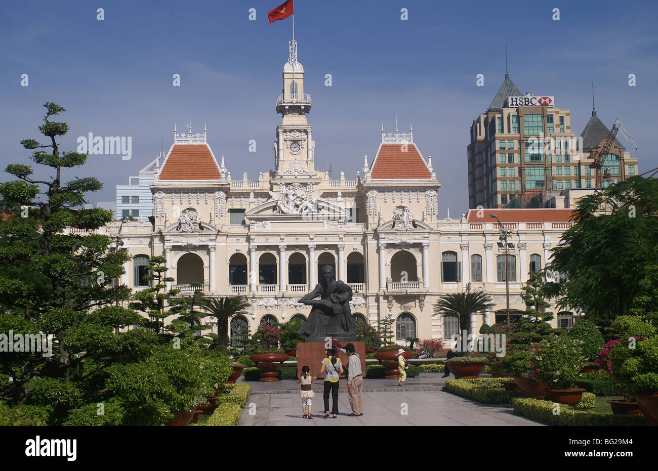 Hôtel de Ville, Saigon, Vietnam Banque D'Images