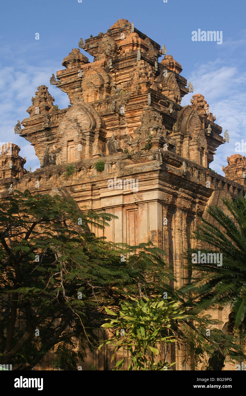 Po Nagar Cham Tours, Nha Trang, Vietnam Banque D'Images