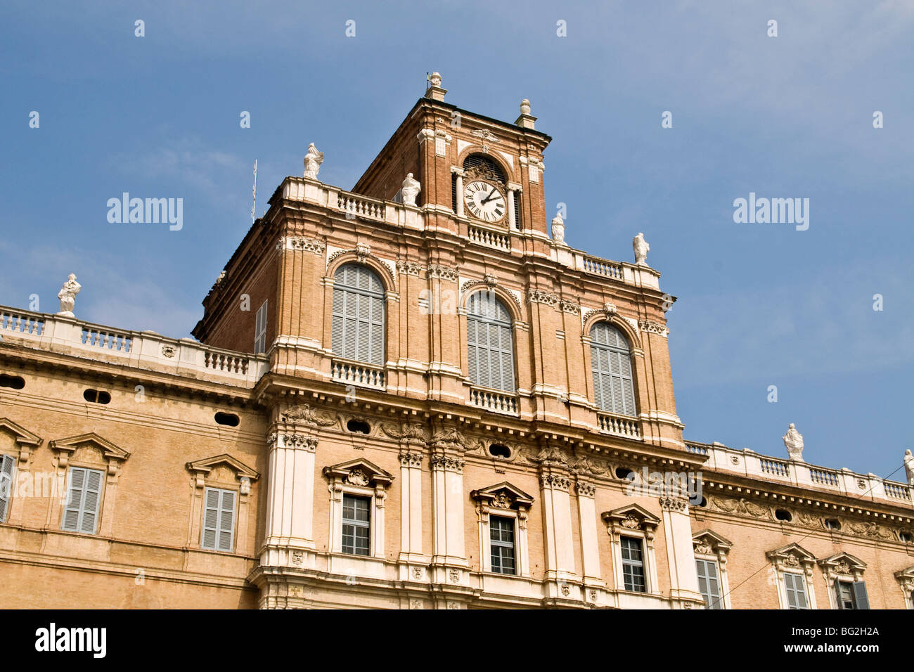 L'Académie militaire, Palais Ducal, Modena, Italie Banque D'Images