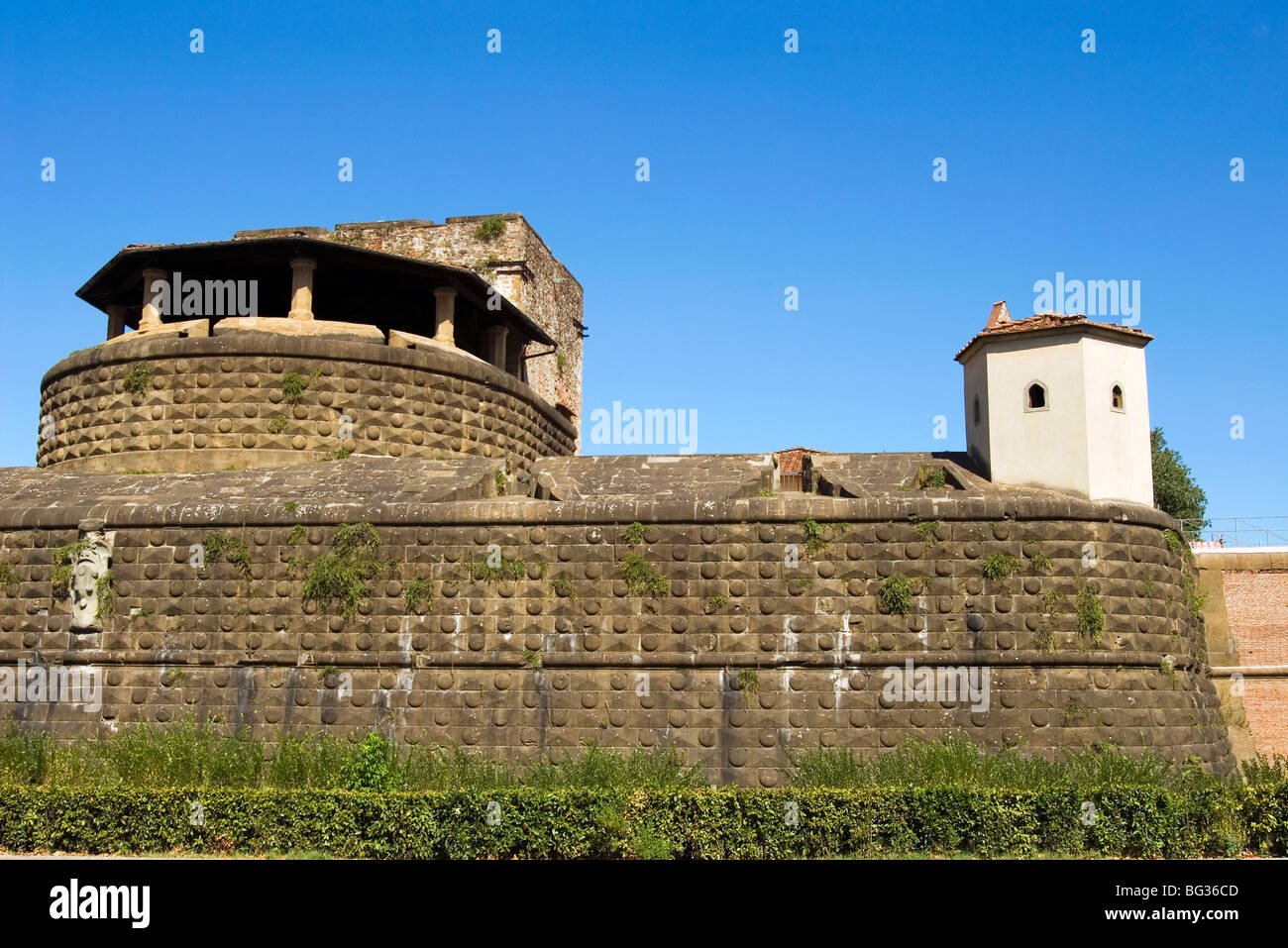 Fortezza da Basso (Fortezza di San Giovanni Battista), site du patrimoine mondial de l'UNESCO, Florence, Toscane, Italie, Europe Banque D'Images