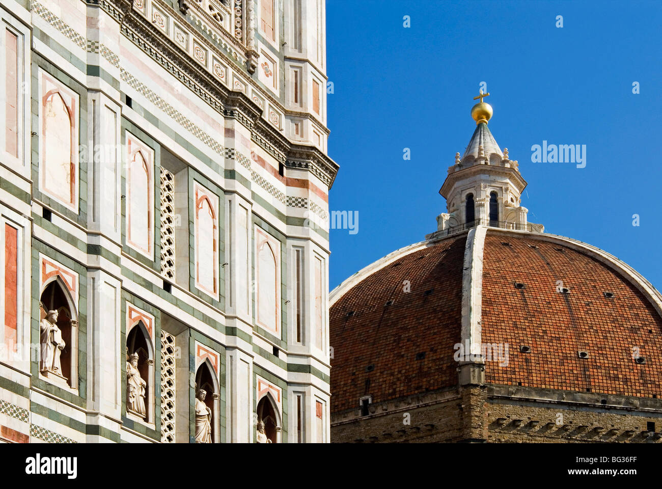Le Duomo (cathédrale), Florence, UNESCO World Heritage Site, Toscane, Italie, Europe Banque D'Images