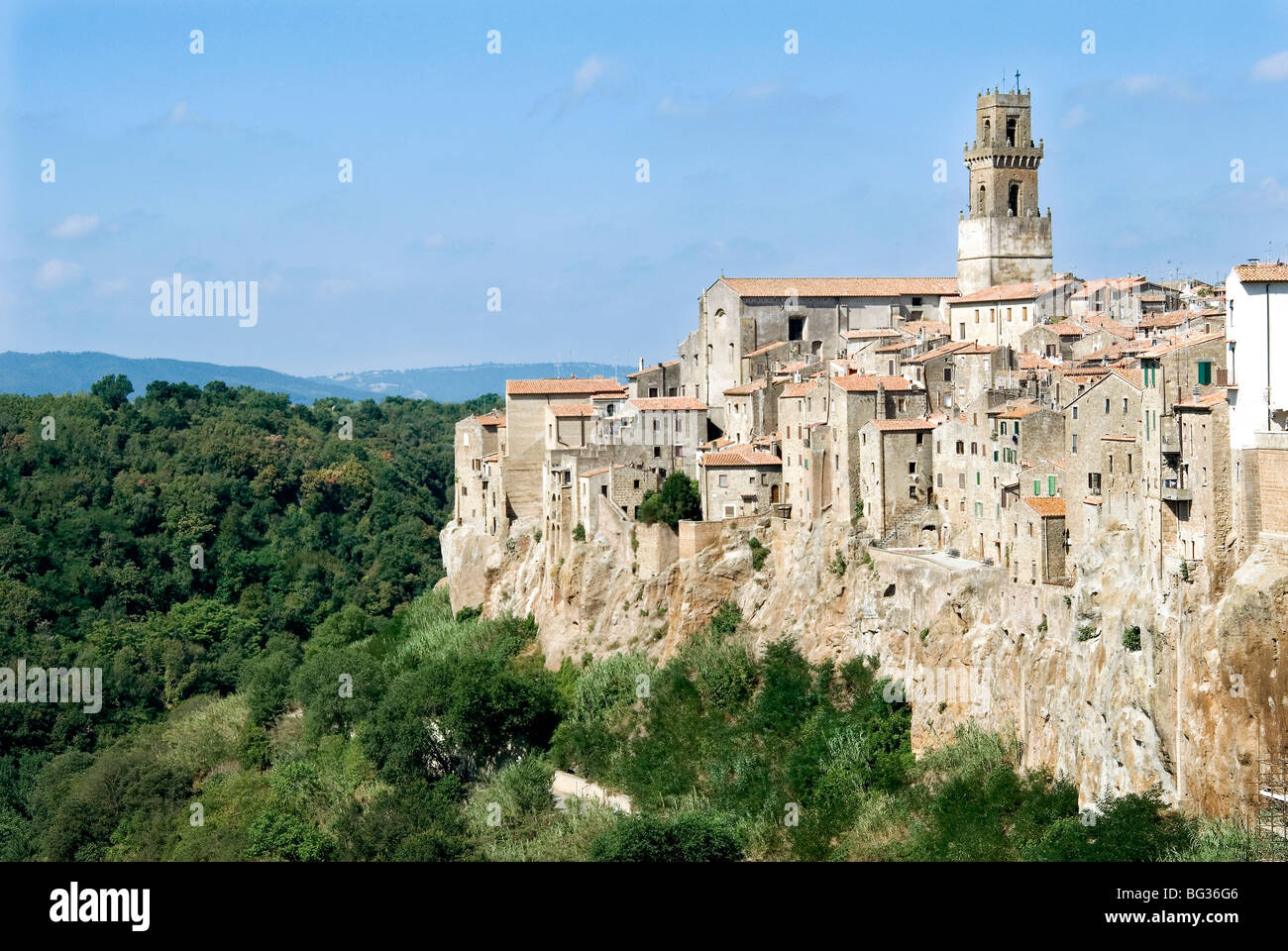 Pitigliano, Grosseto, Toscane, Italie, Europe Banque D'Images