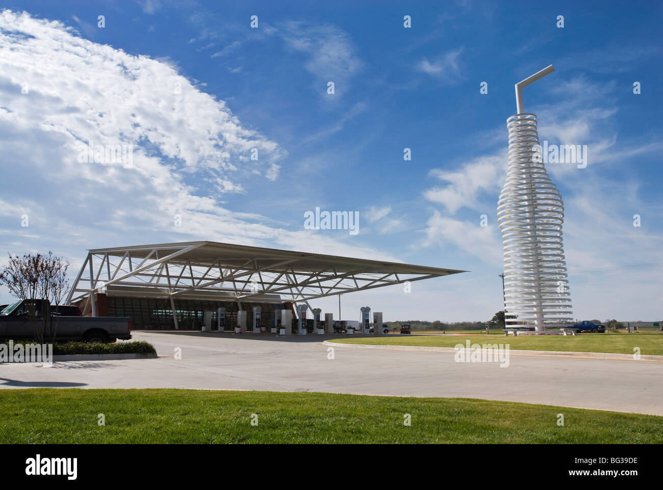 Pops, Arcadia, Oklahoma, États-Unis d'Amérique, Amérique du Nord Banque D'Images