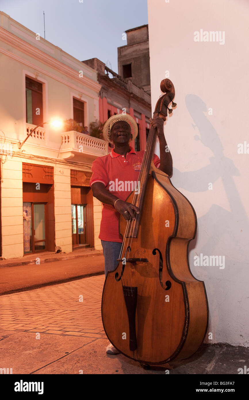 Bassiste, Santiago de Cuba, Cuba, Antilles, Amérique Centrale Banque D'Images