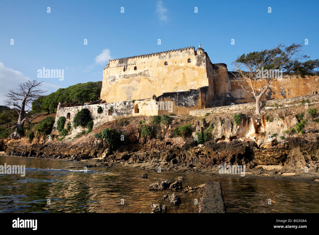 Fort Jésus, Mombasa, Kenya, Afrique de l'Est, l'Afrique Photo Stock Alamy