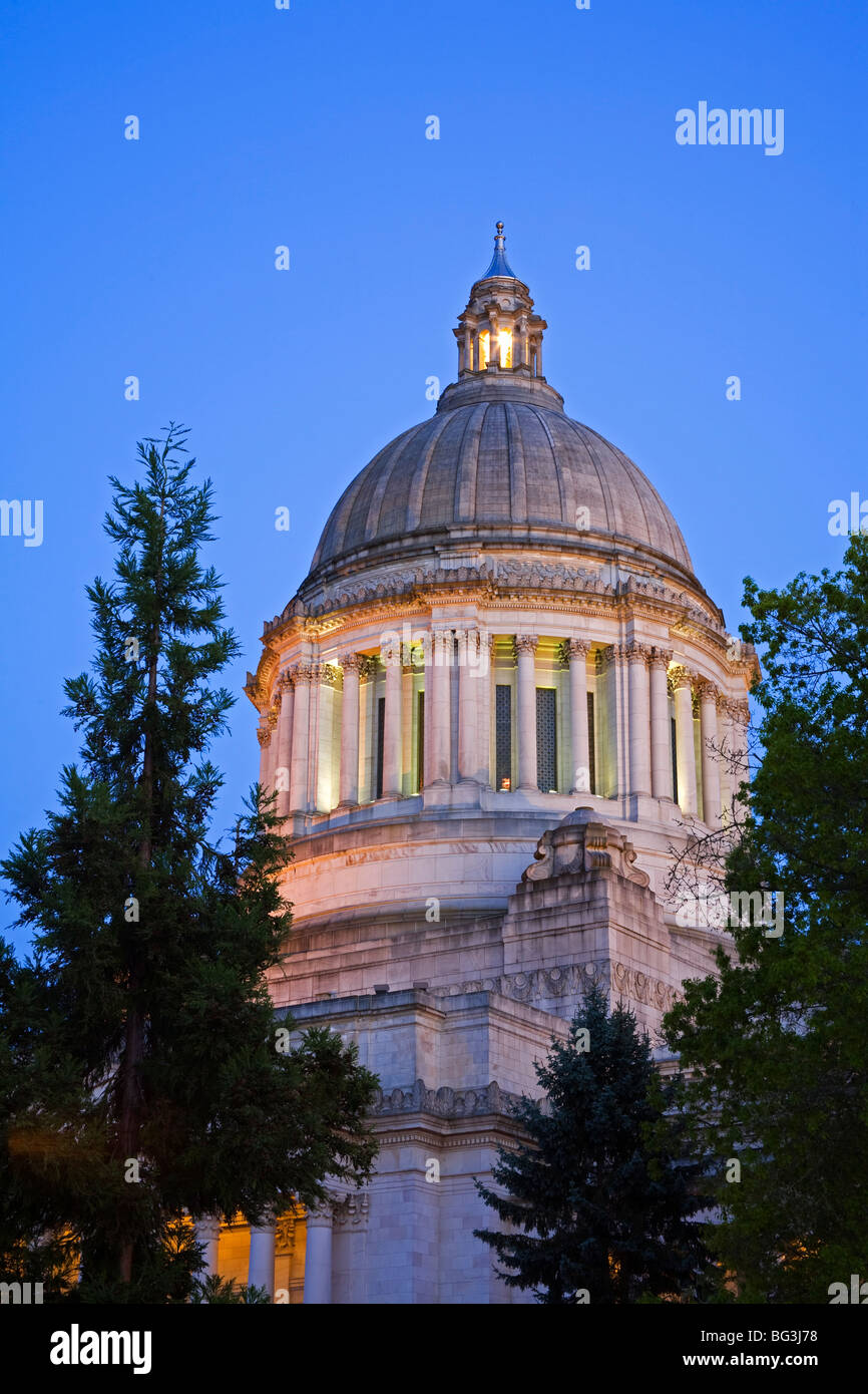 State Capitol, Olympia, État de Washington, États-Unis d'Amérique, Amérique du Nord Banque D'Images