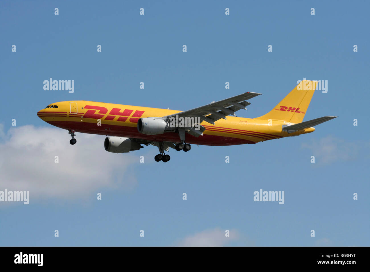 Le transport aérien européen Airbus A300 pour DHL d'exploitation Banque D'Images