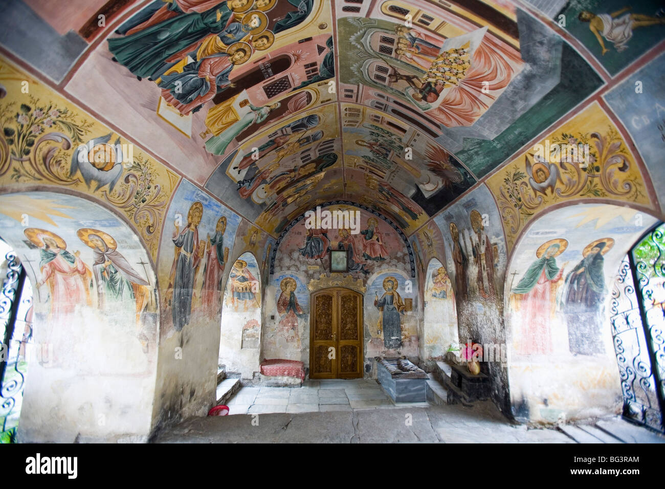 Backhovo monastère, Asenovgrad, Bulgarie, Europe Banque D'Images