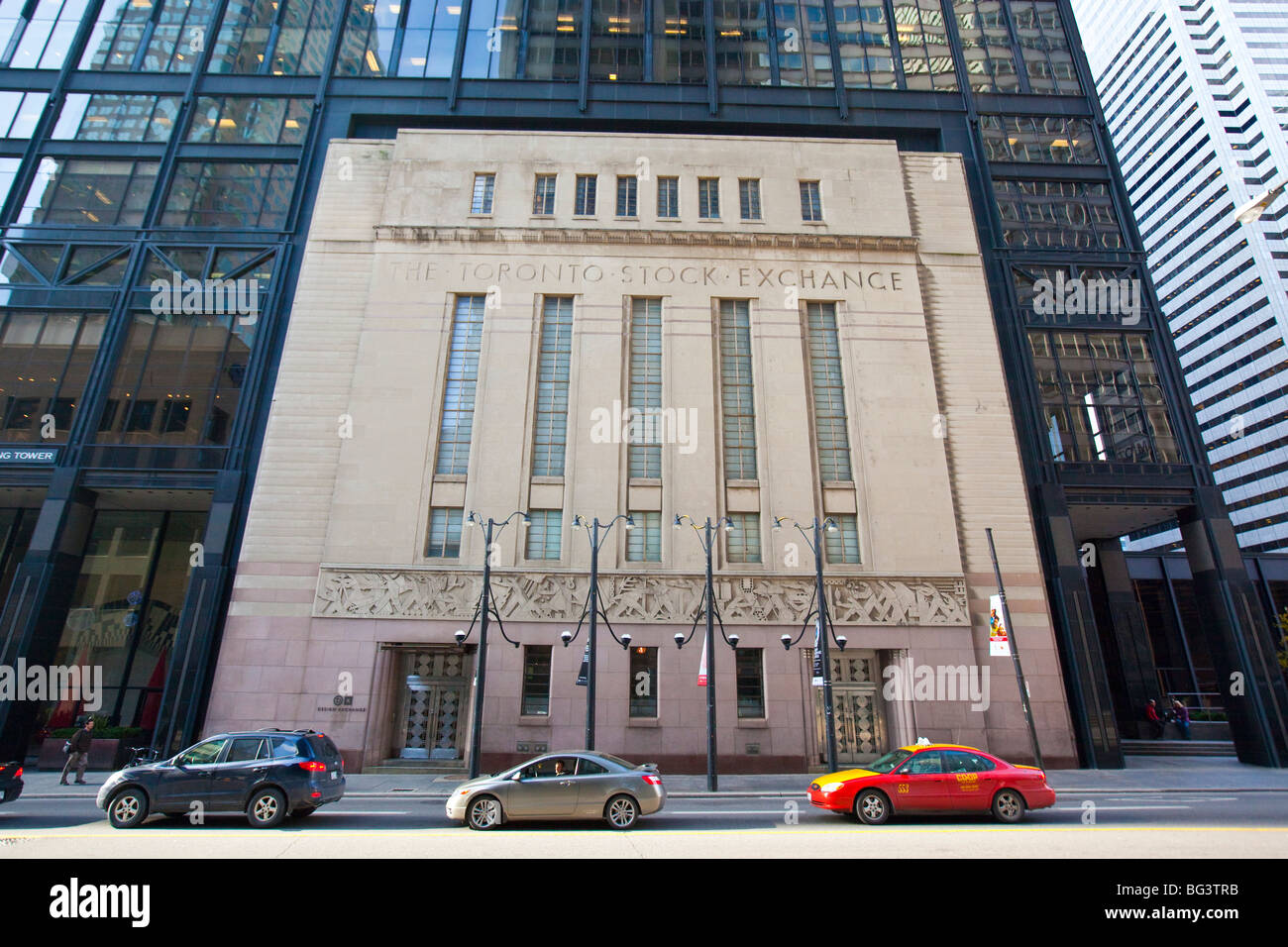 En Bourse de Toronto Canada Banque D'Images