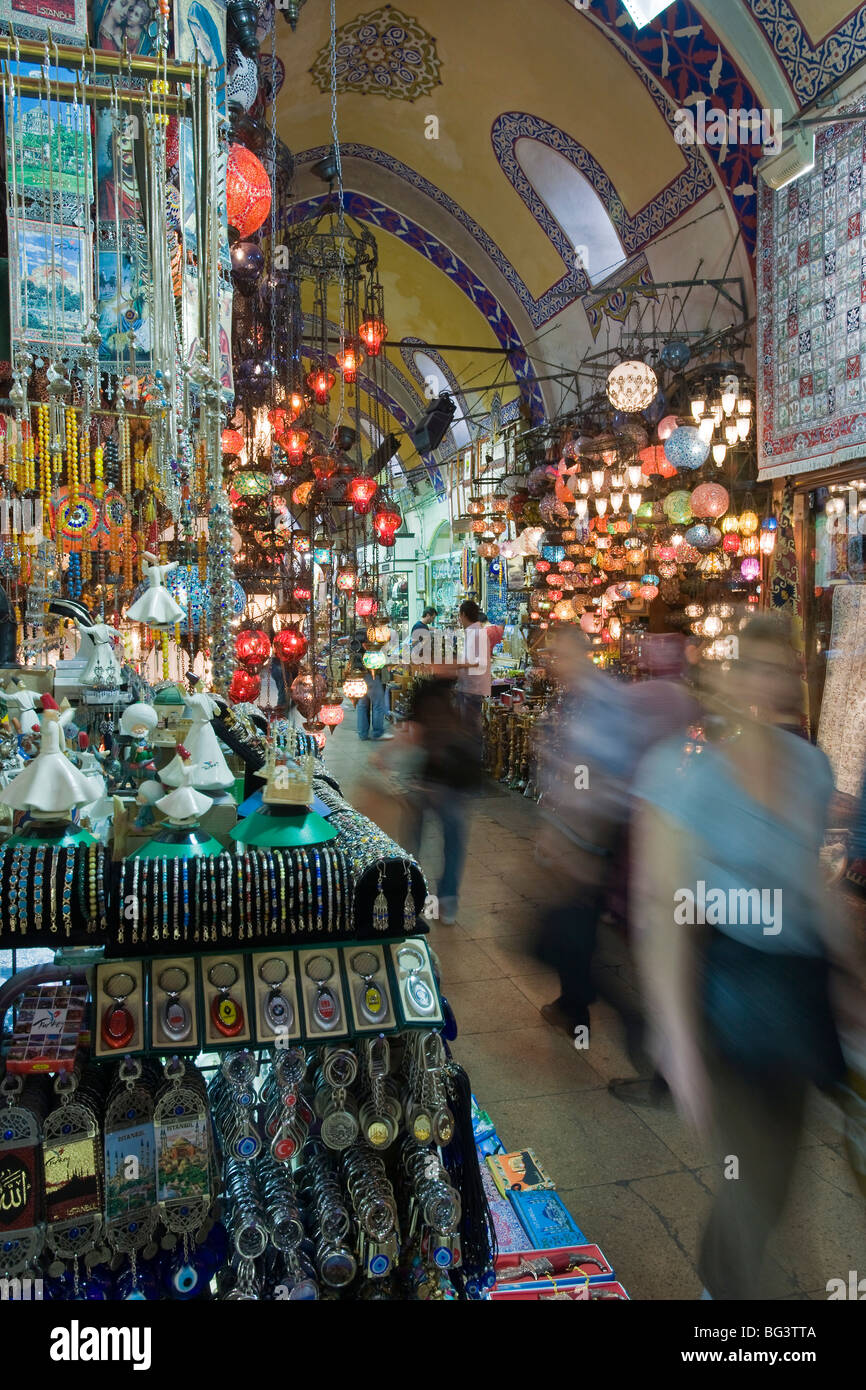 Le Grand Bazar (Kapali Carsi), Istanbul, Turquie, Europe Banque D'Images