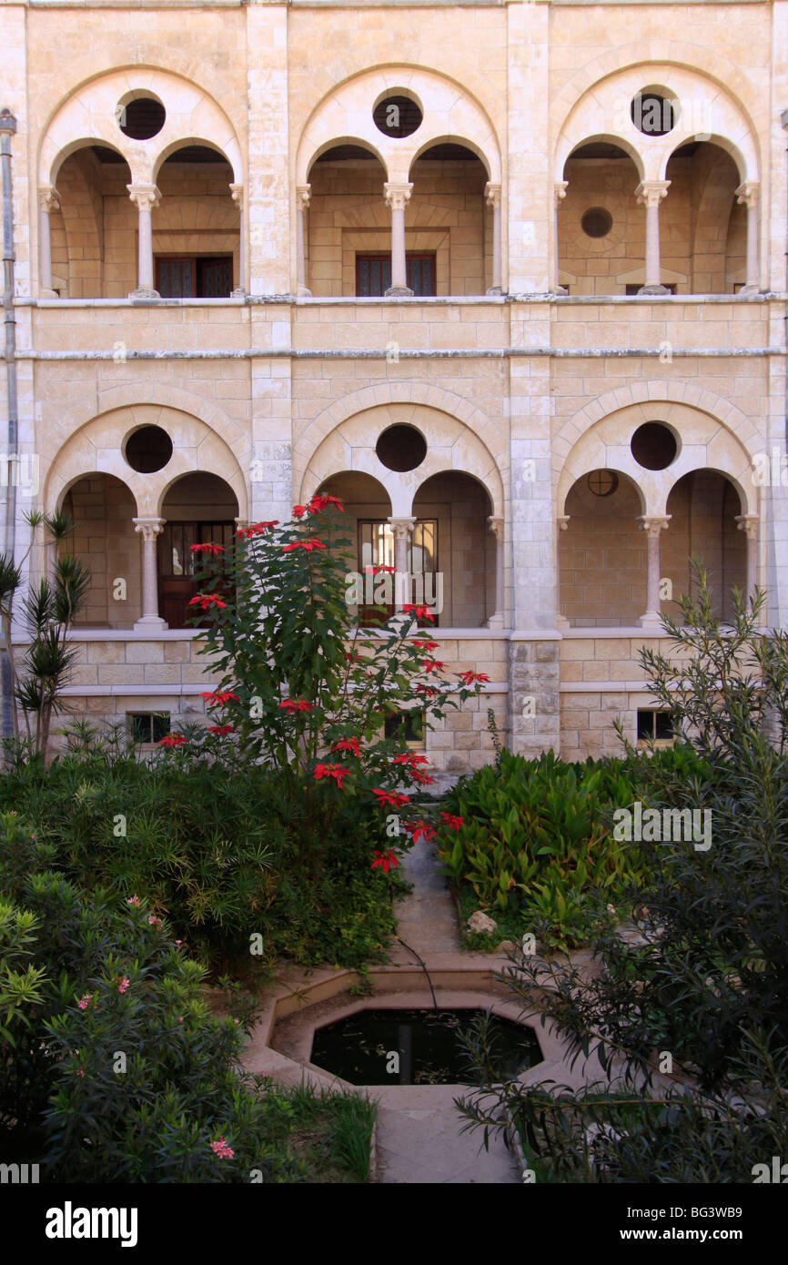 Israël, la Shephelah, monastère trappiste de Latroun Banque D'Images