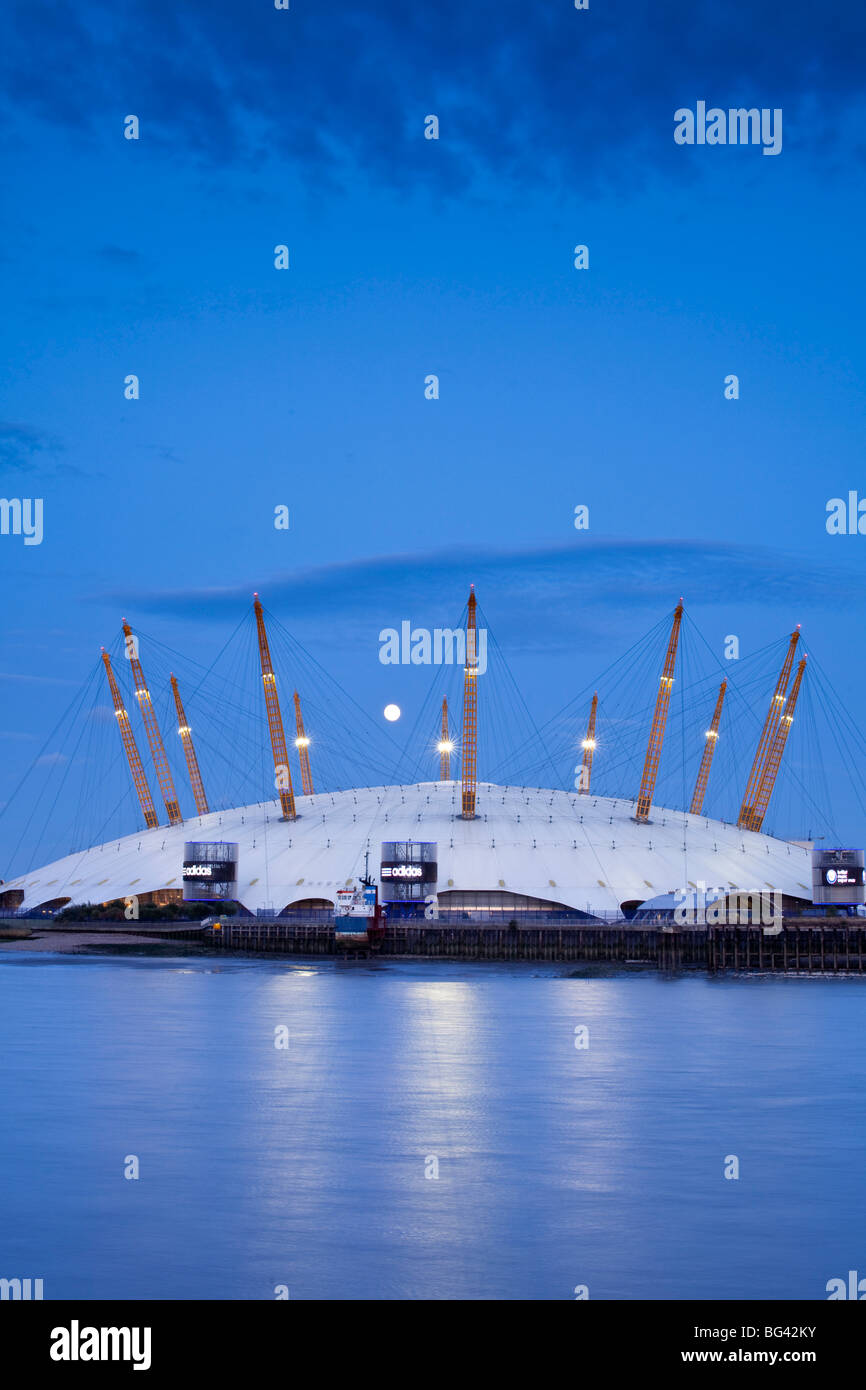 Millennium Dome (O2 Arena), Londres, Angleterre Banque D'Images