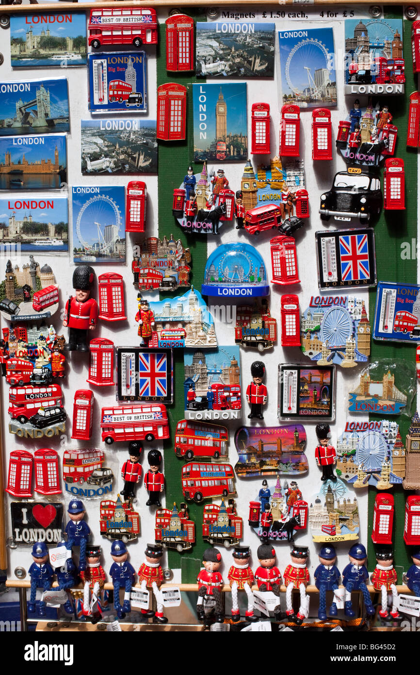 L'Angleterre, Londres, Souvenirs Banque D'Images