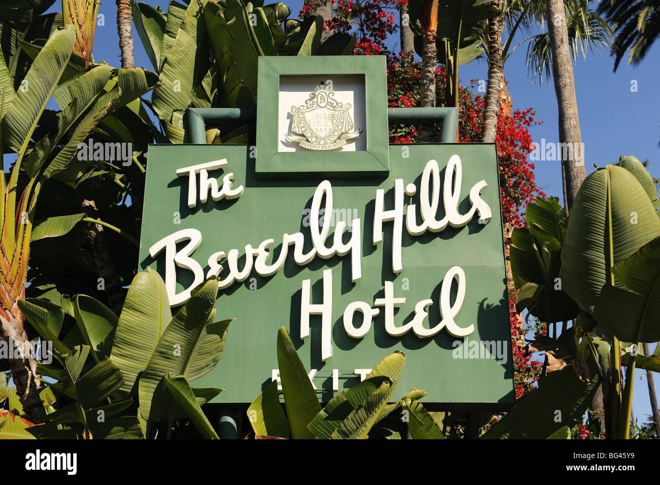 USA, Californie, Los Angeles, Beverly Hills, l'hôtel Beverly Hills Banque D'Images