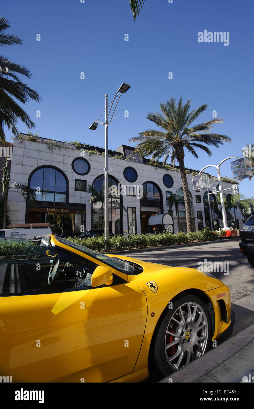 USA, Californie, Los Angeles, Beverly Hills, Rodeo Drive Banque D'Images
