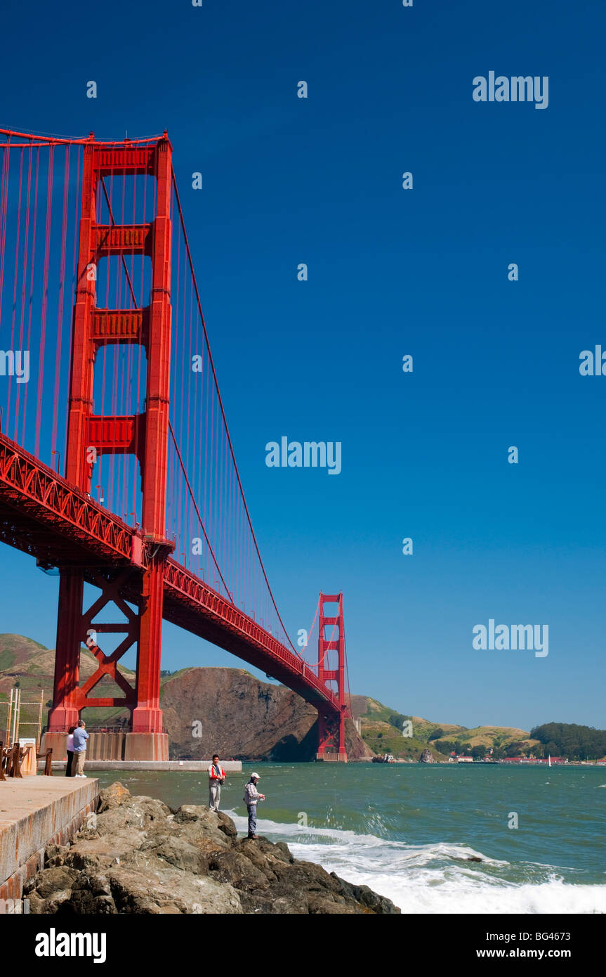 États-unis, Californie, San Francisco, Golden Gate Bridge Banque D'Images
