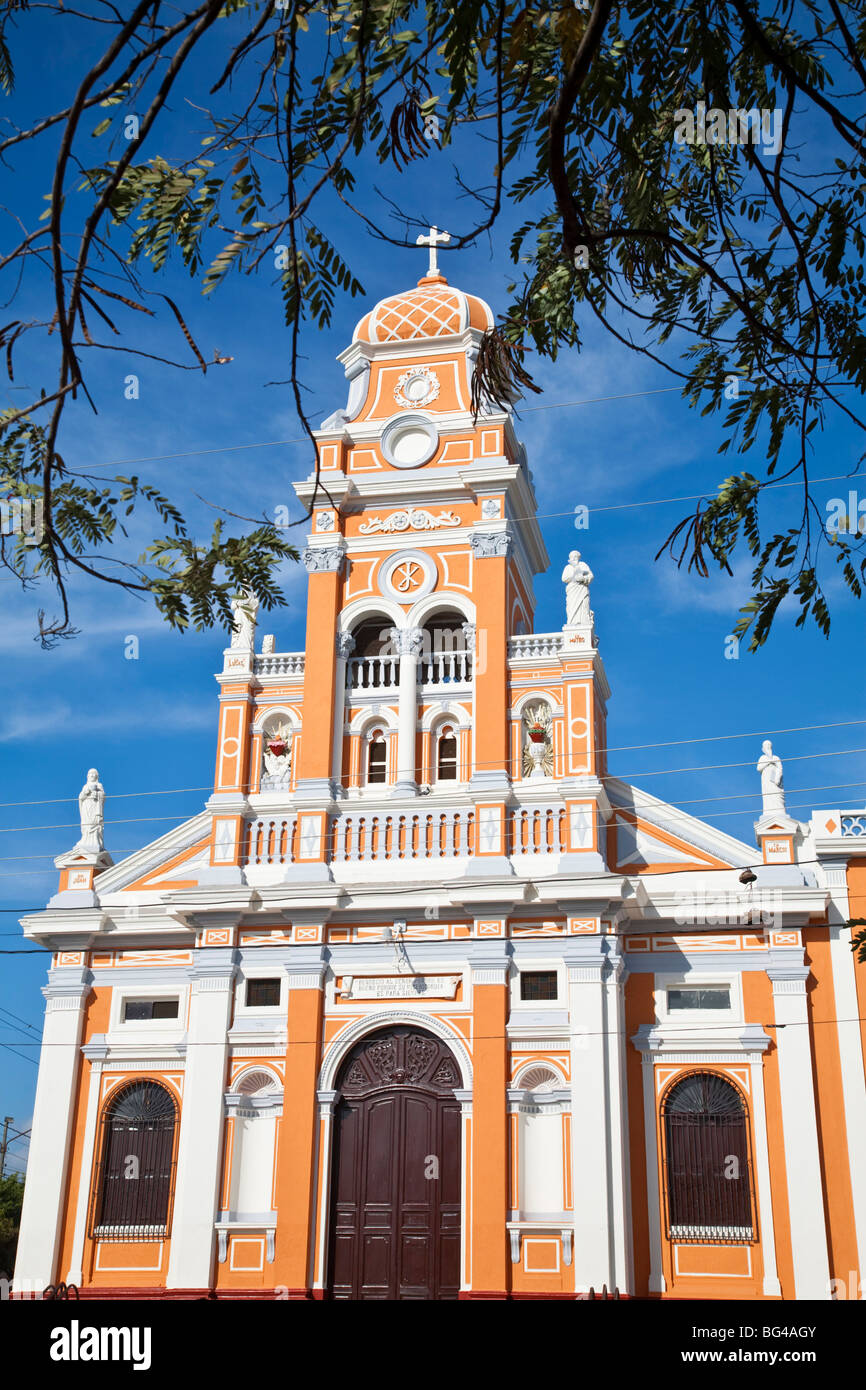 Nicaragua, Grenade, Iglesia de Xalteva Banque D'Images