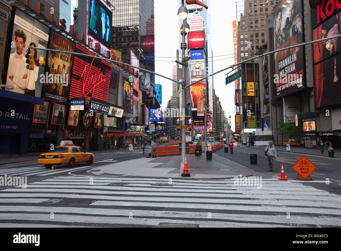 Times Square, Midtown, Manhattan, New York City, New York, États-Unis d'Amérique, Amérique du Nord Banque D'Images