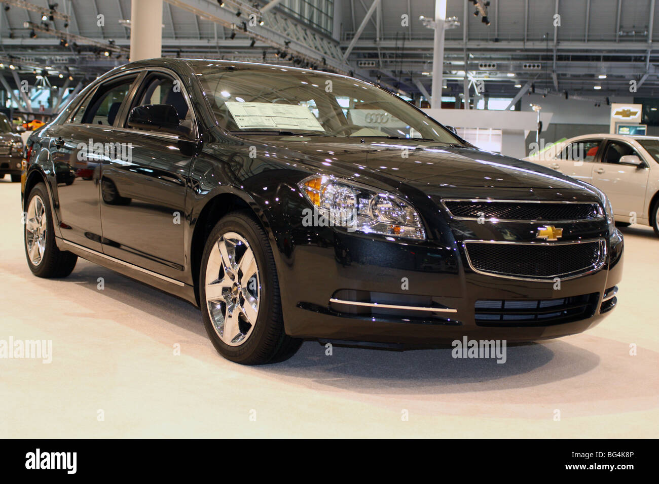 2009 Chevrolet Impala dans le salon de l'auto de New England 2010 Banque D'Images