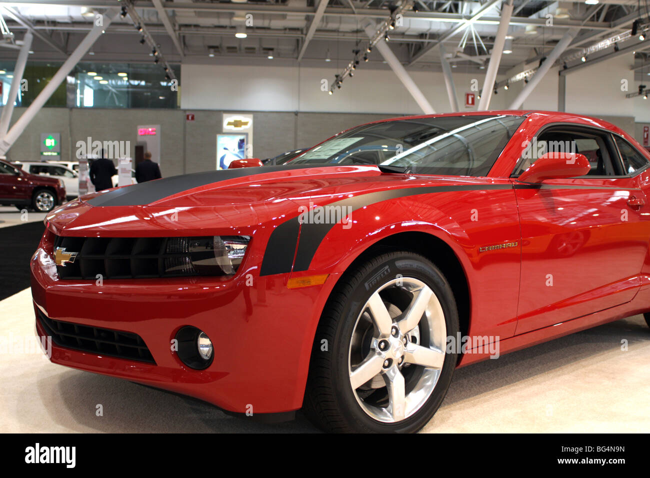 2009 Chevrolet Camaro au Salon de l'auto de New England 2010 Photo Stock -  Alamy