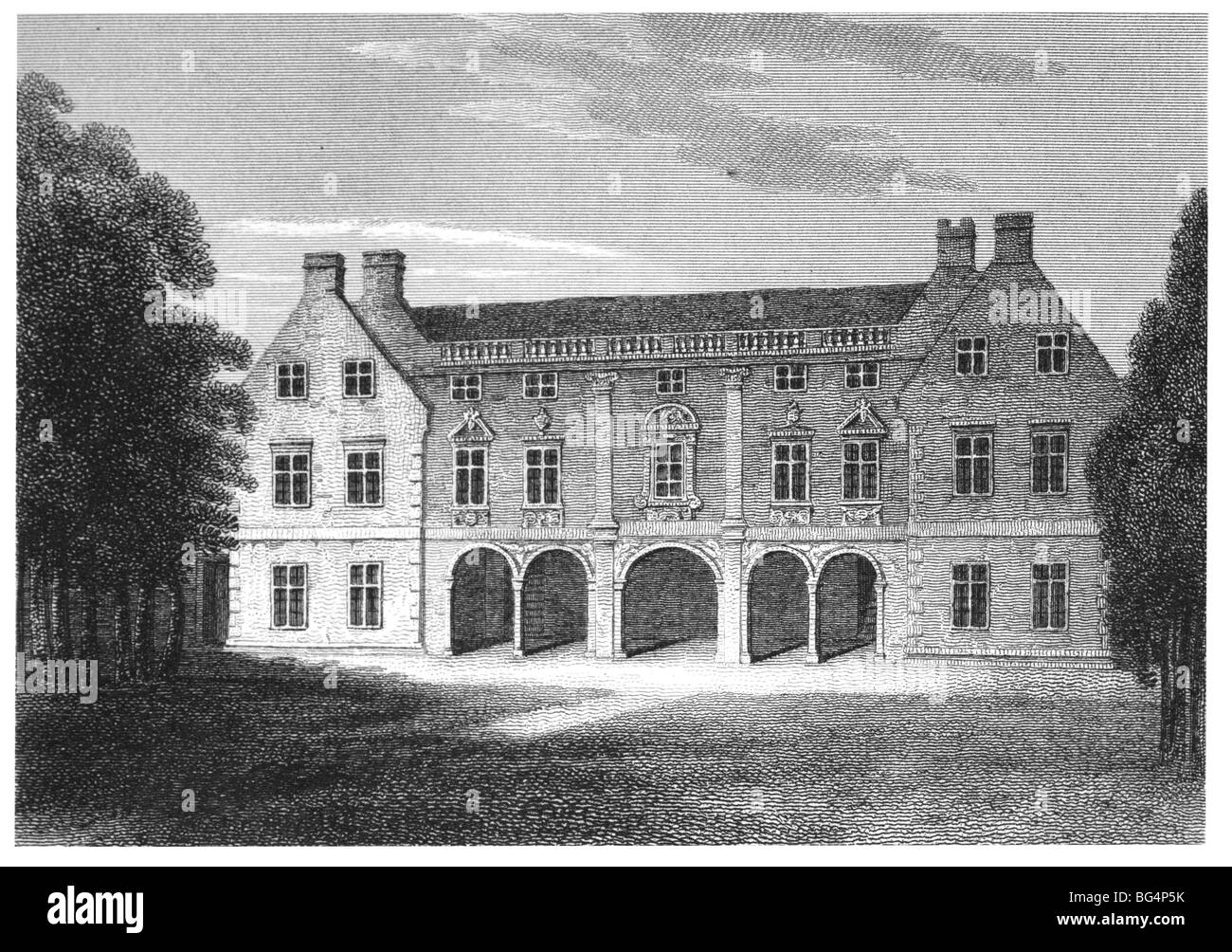 Madeleine (Madeleine) College, Cambridge - Pepys Building Banque D'Images Madeleine (Madeleine) College, Cambridge - Pepys Building Banque D'Images