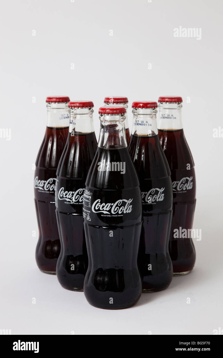 Bouteilles De Coca En Verre