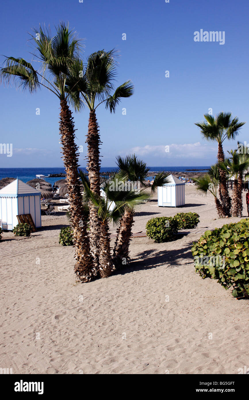 NOSTALGIQUE CASA DEL DUQUE SUR LA COSTA ADEJE. TENERIFE. ÎLES CANARIES. 2009. Banque D'Images