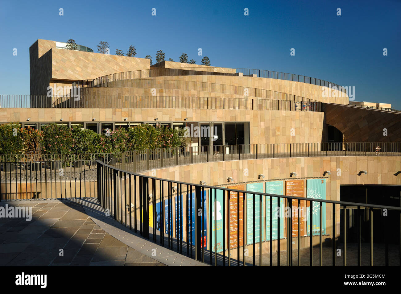 Grand Théâtre de Provence (GTP), salle de concert et théâtre, par Vittorio Gregotti, Aix en Provence ou Aix-en-Provence, France Banque D'Images