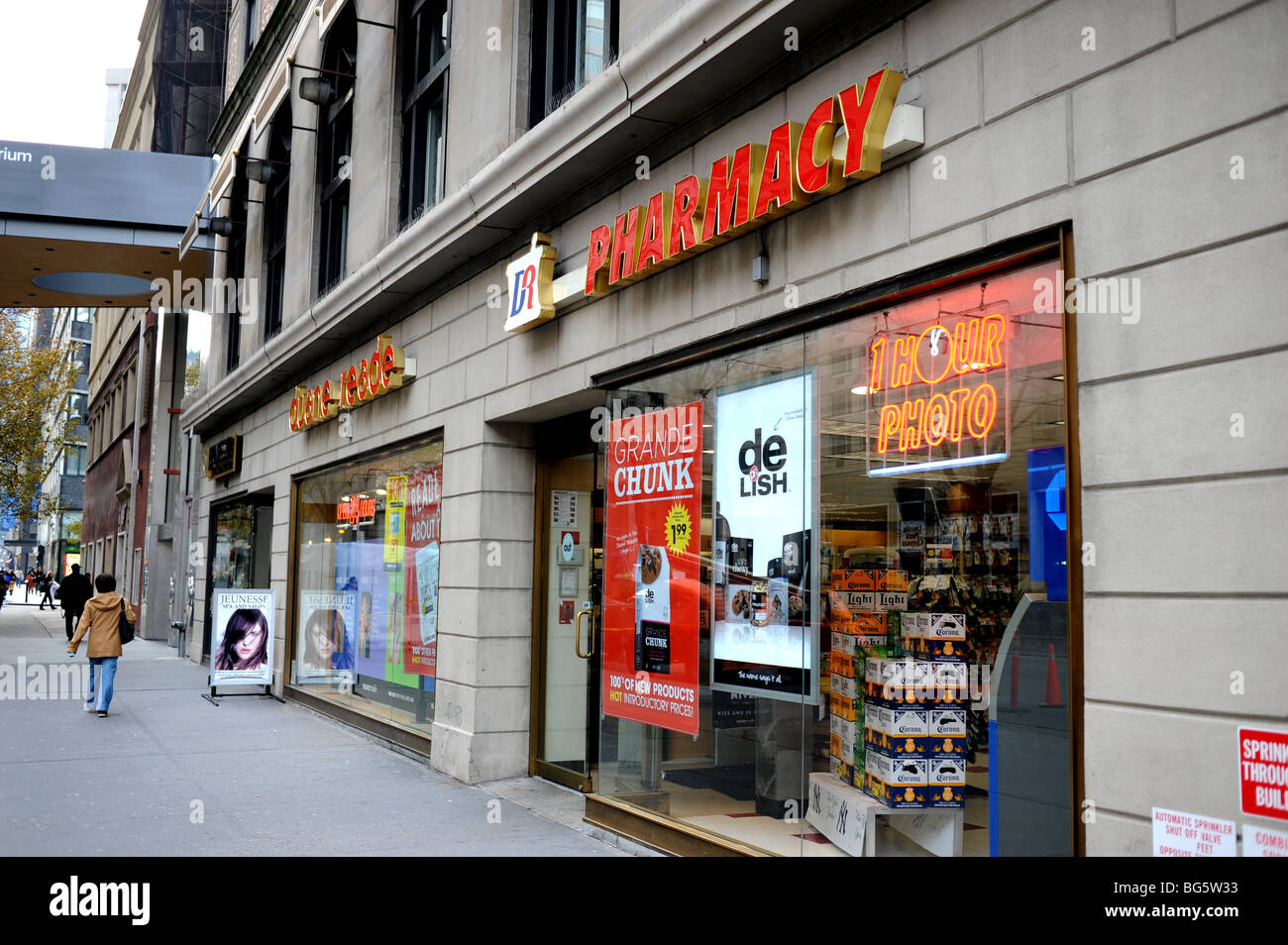 Duane Reade Pharmacy Store A Manhattan New York Usa Photo Stock Alamy
