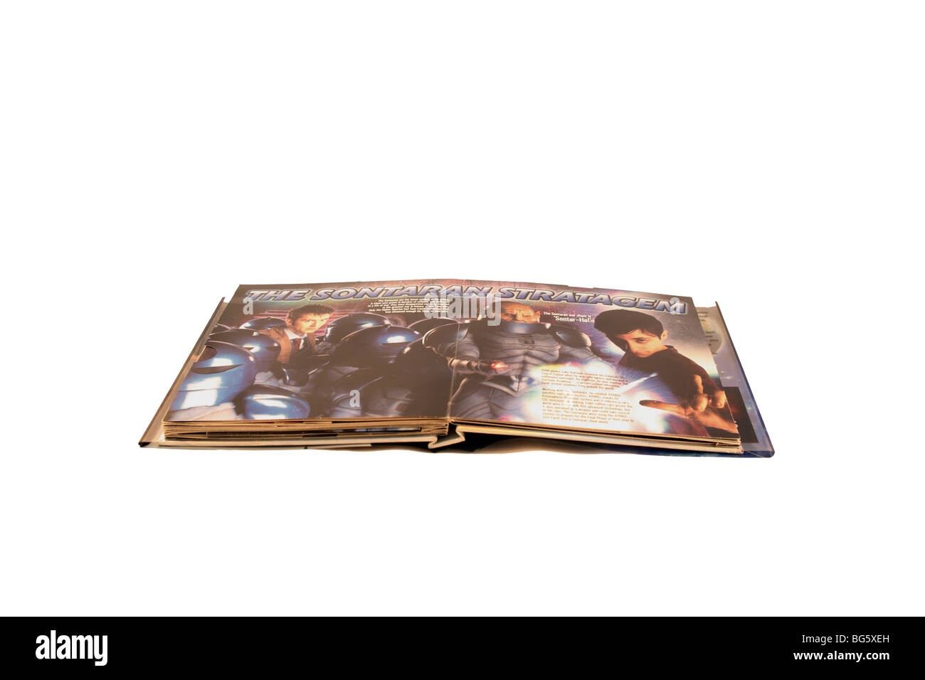 Voyages - espace médecin qui. Une publication de la BBC avec un prix de €17,99. Couverture cartonnée lourds de type pop-up livre interactif, chaque page voir Banque D'Images