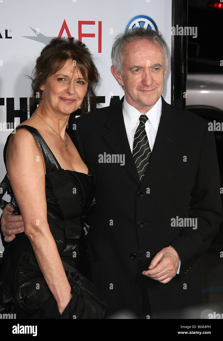 KATE FAHY JONATHAN PRYCE LEATHERHEADS PREMIÈRE MONDIALE GRAUMANS CHINESE HOLLYWOOD LOS ANGELES USA 31 Mars 2008 Banque D'Images