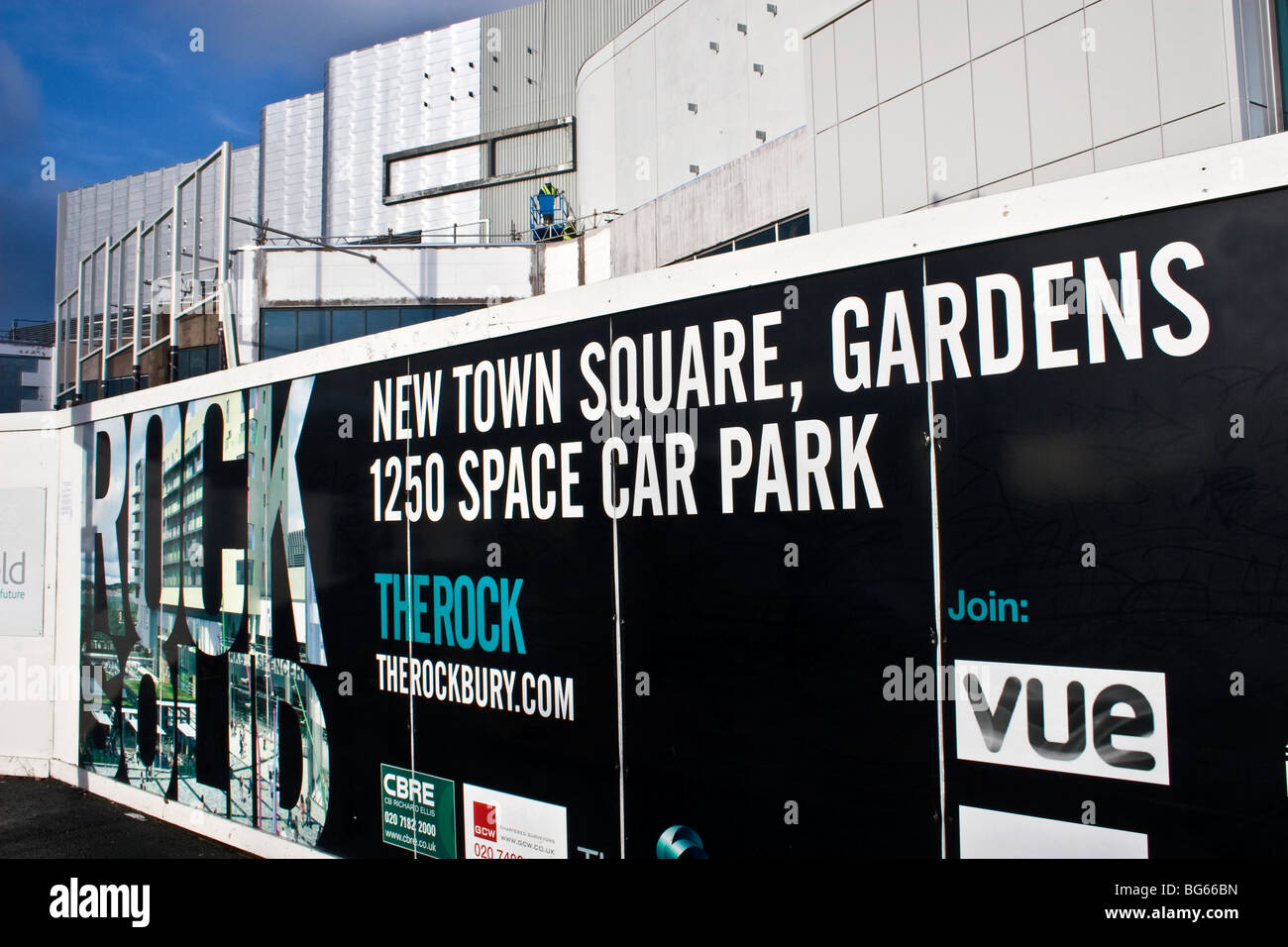 La roche, de shopping, de loisirs et de résidences, Bury, Greater Manchester, UK Banque D'Images