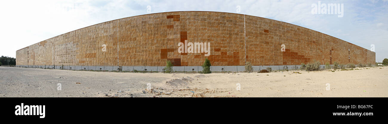 Panneau publicitaire vide Banque D'Images