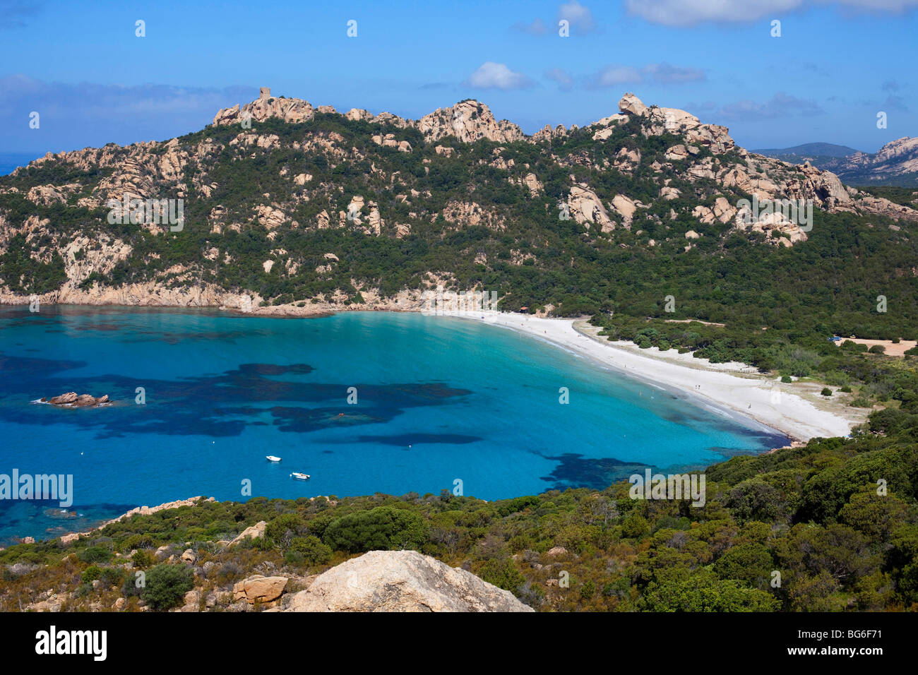 France Corse Du Sud Plage De Roccapina Sartène Région