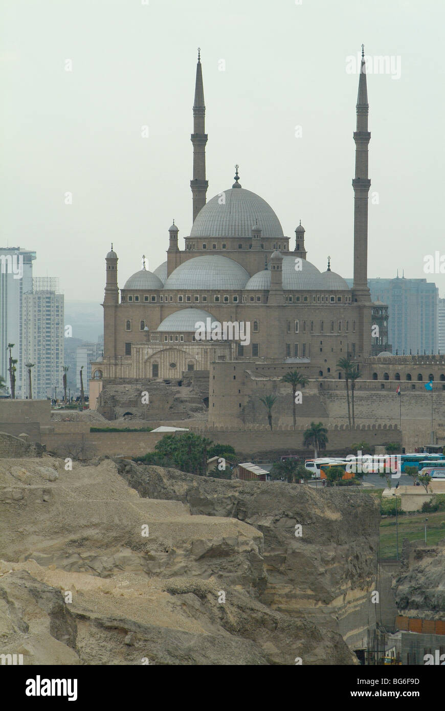 Citadelle de Saladin au Caire Banque D'Images
