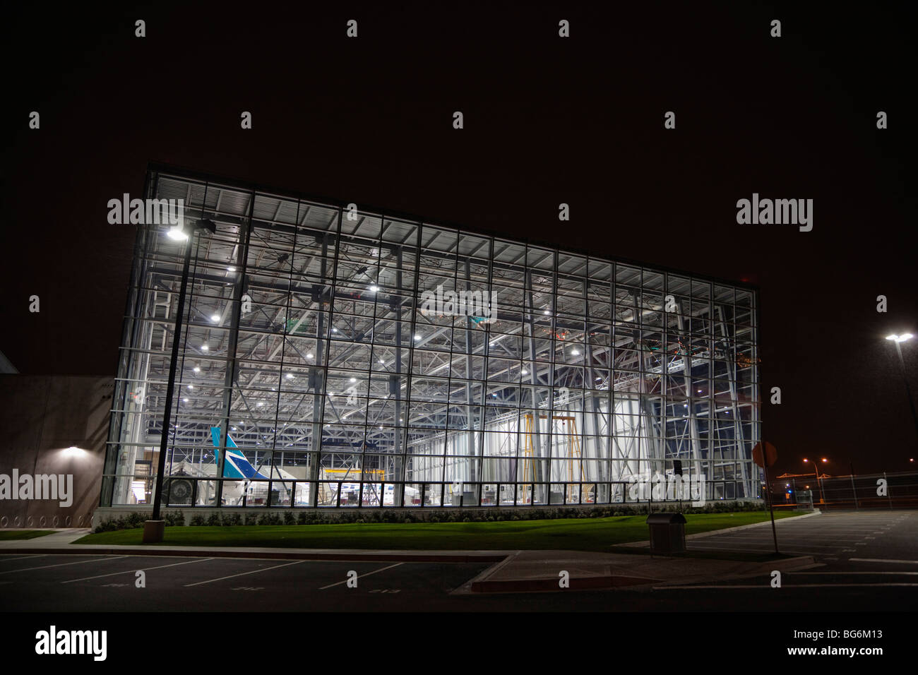 British Columbia Institute of Technology (BCIT) Aerospace Technology Campus (ATC), Sea Island, Richmond, BC, Canada Banque D'Images