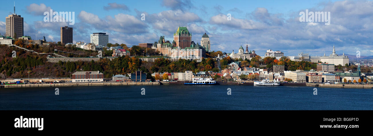 La ville de Québec, Canada Banque D'Images