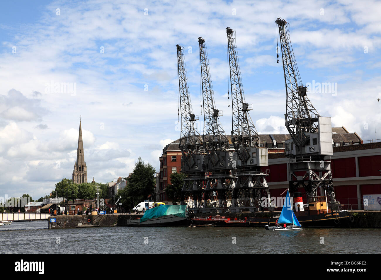 Le port flottant Bristol UK Banque D'Images