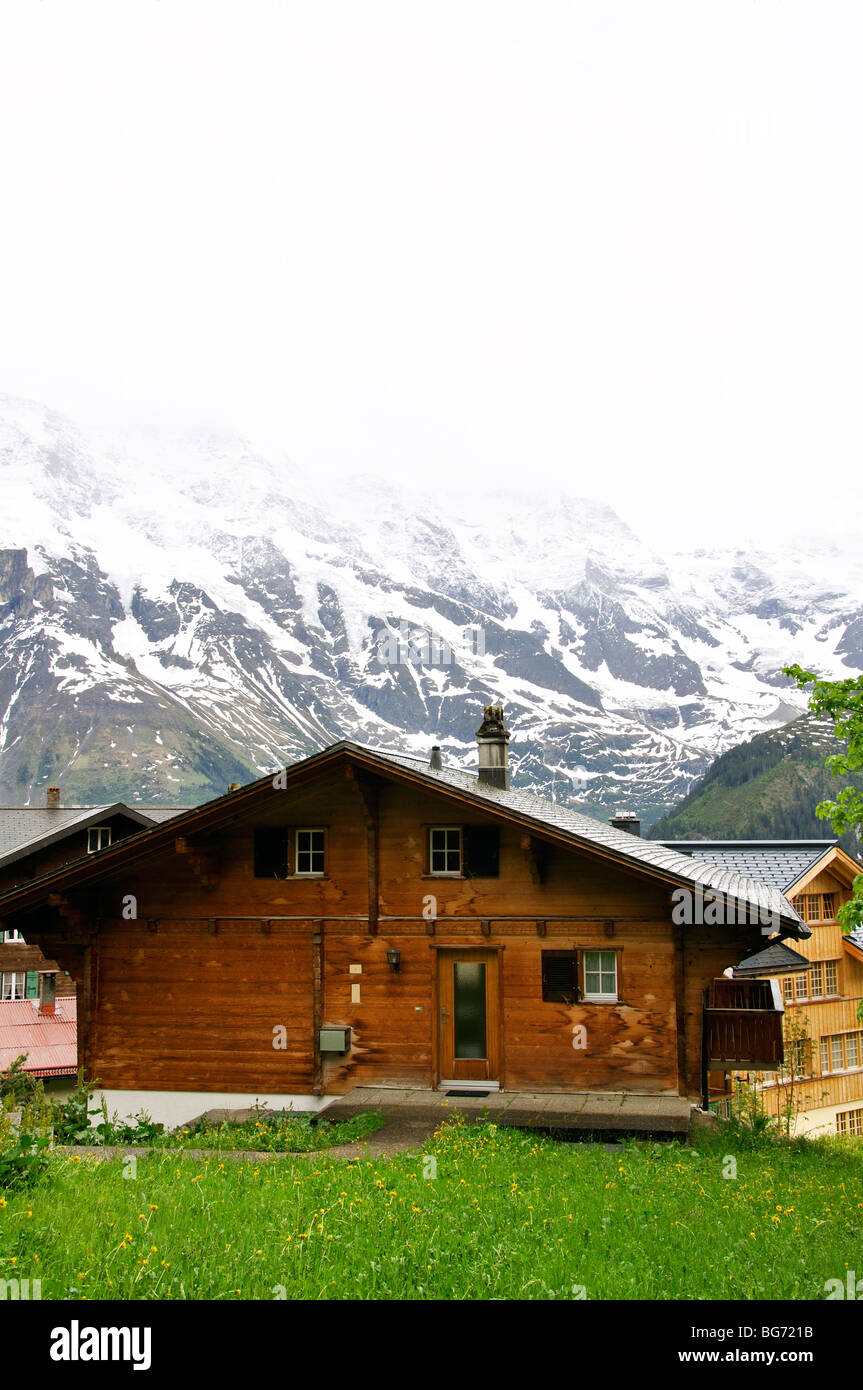 Murren, Suisse Banque D'Images