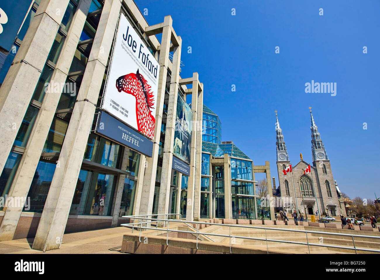 Musée des beaux-arts du Canada dans la ville d'Ottawa, Ontario, Canada. Banque D'Images