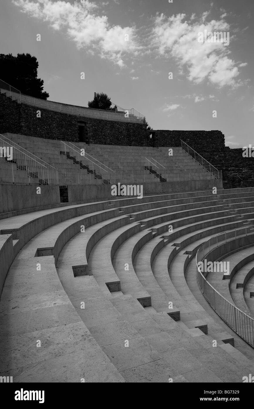 Theatre de Sagunto, Espagne Banque D'Images