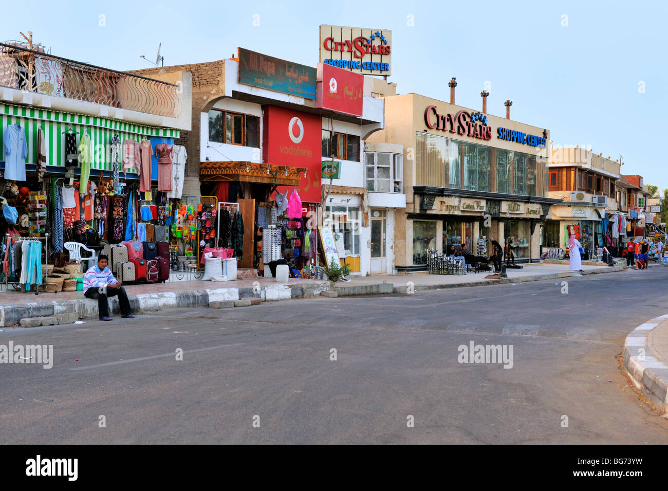 Ville de Nuweiba par 'Red Sea, Sinaï, Égypte Banque D'Images