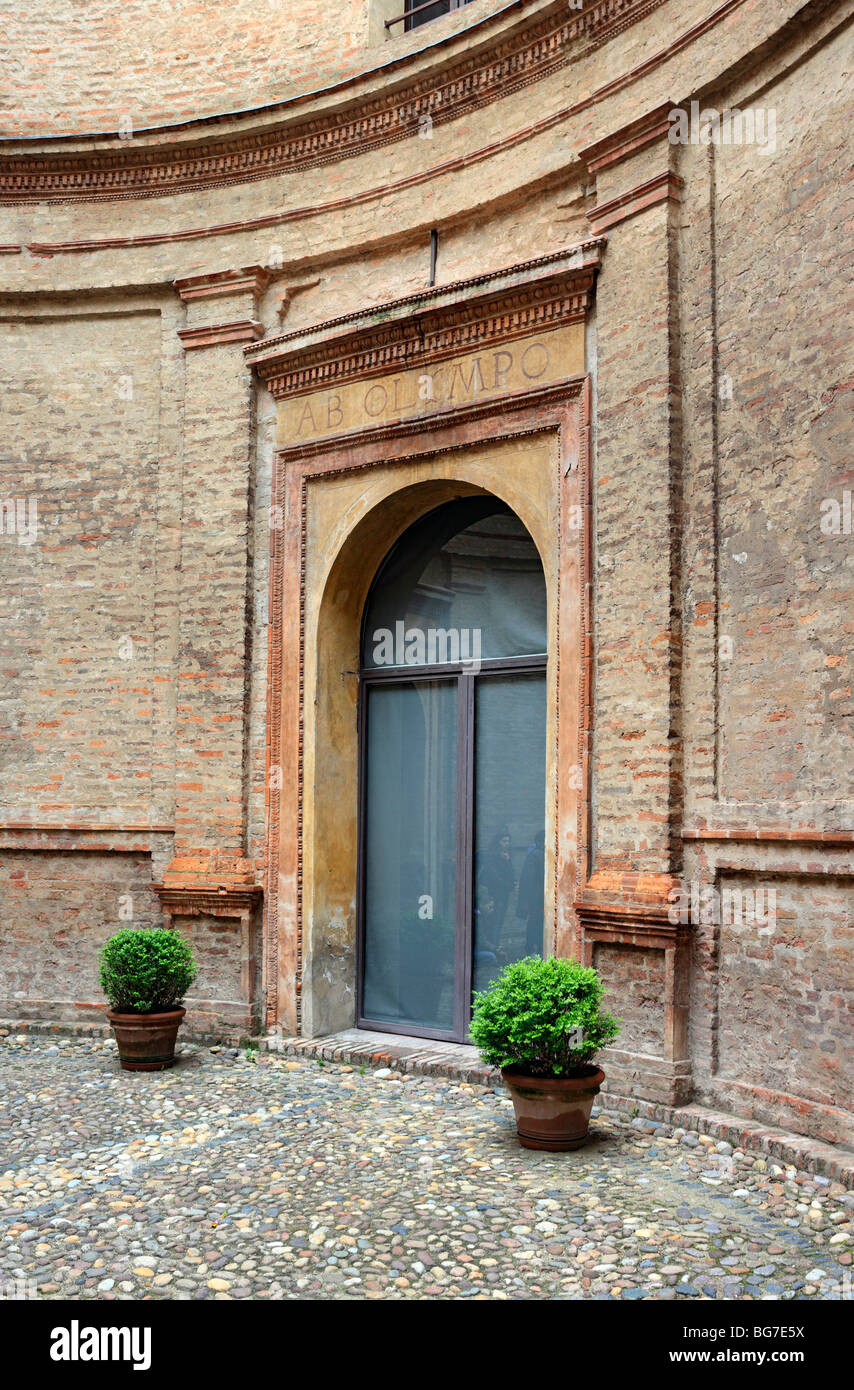 Chambre du peintre Andrea Mantegna, Mantoue, Lombardie, Italie Banque D'Images