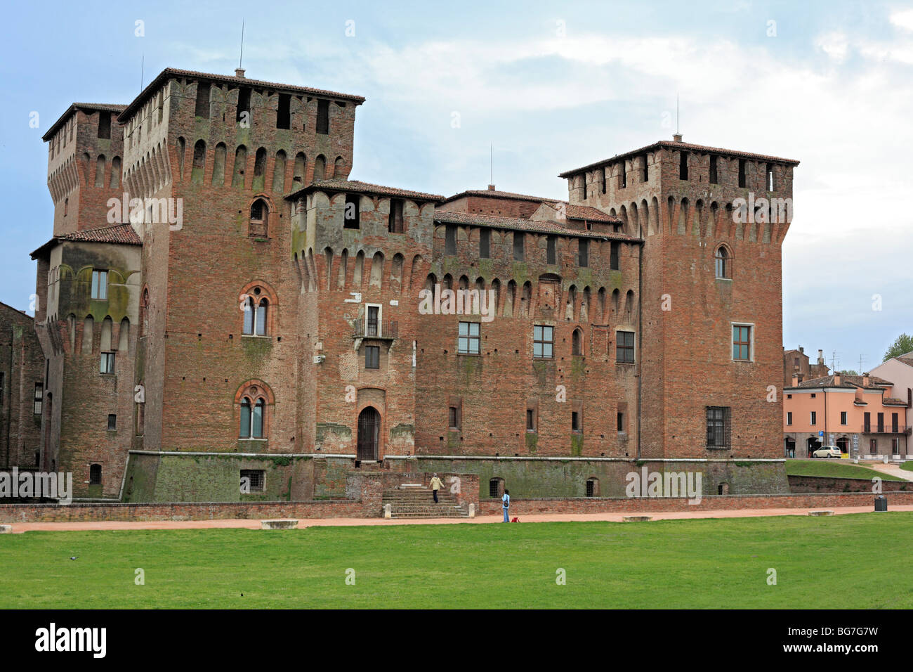 Castello di San Giorgio (1390-1406), Mantoue, Lombardie, Italie Banque D'Images