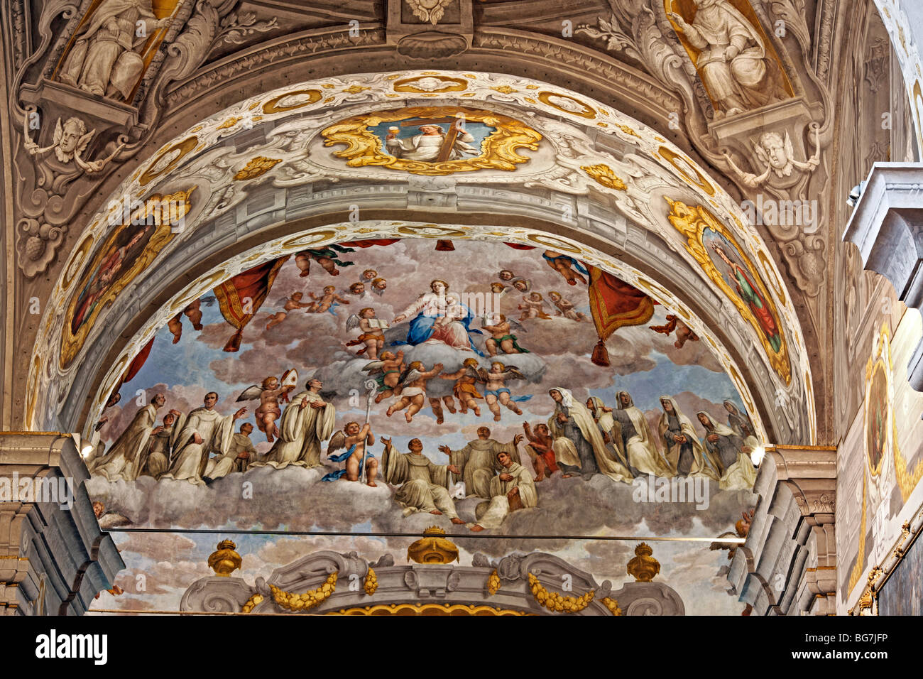 Basilica di San Giorgio, Ferrara, UNESCO World Heritage Site, Emilia-Romagna, Italie Banque D'Images