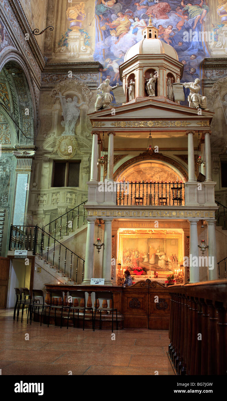 Église Santa Maria in Vado, Ferrara, UNESCO World Heritage Site, Emilia-Romagna, Italie Banque D'Images