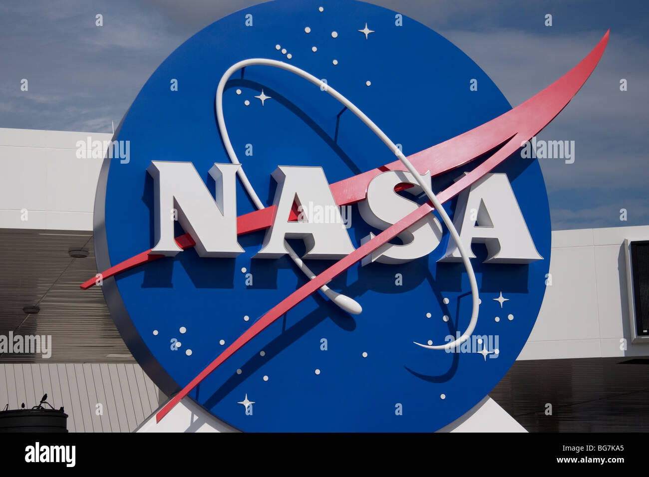 signe de la NASA Banque D'Images